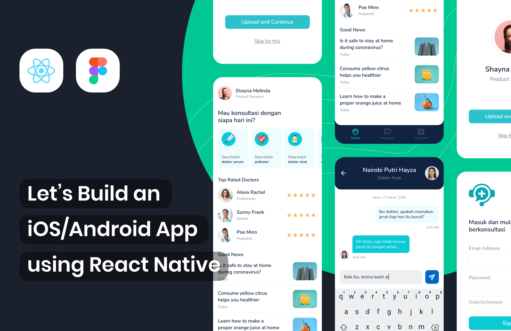 Full-Stack React Nat... di BuildWith Angga